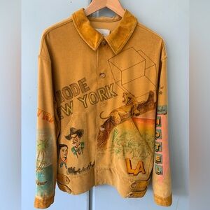 BODE Custom Senior Cord Striped Utility Jacket